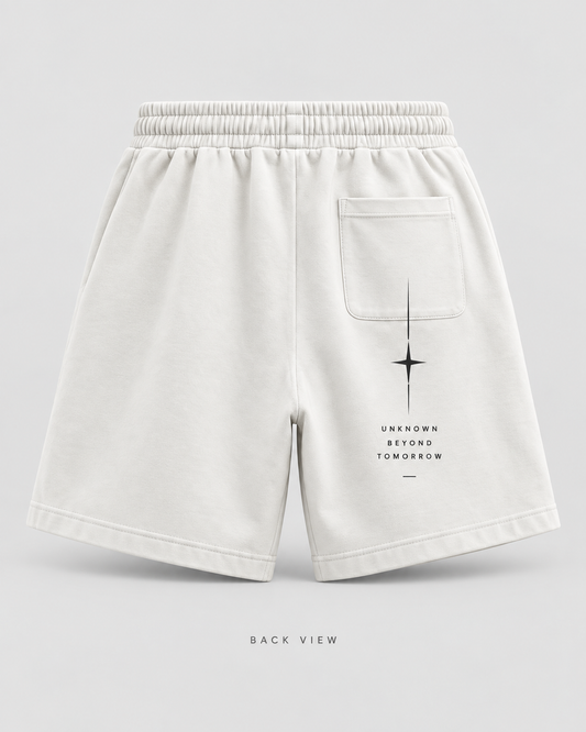 UNKNOWN — Contrast Shorts · White · Black