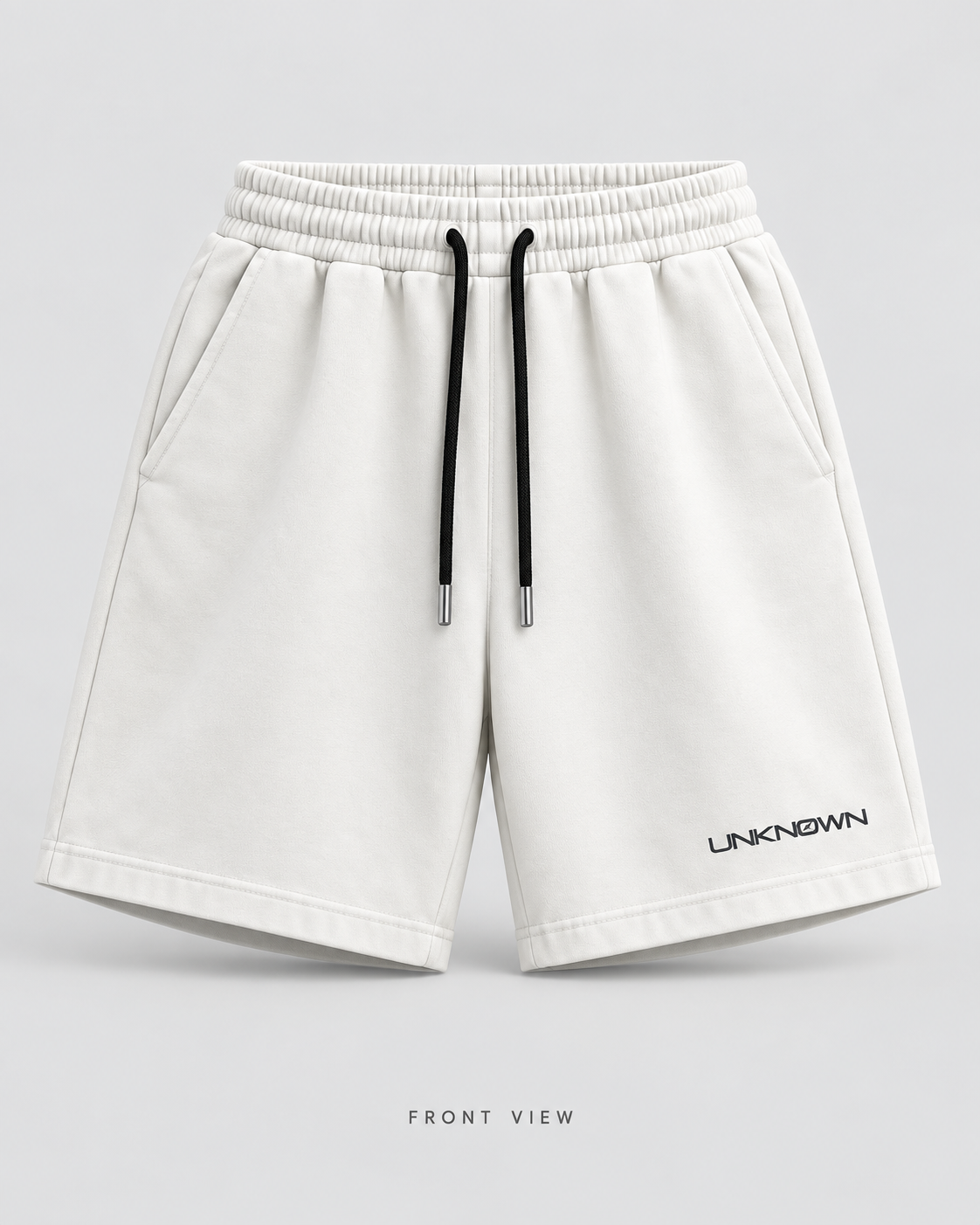 UNKNOWN — Contrast Shorts · White · Black