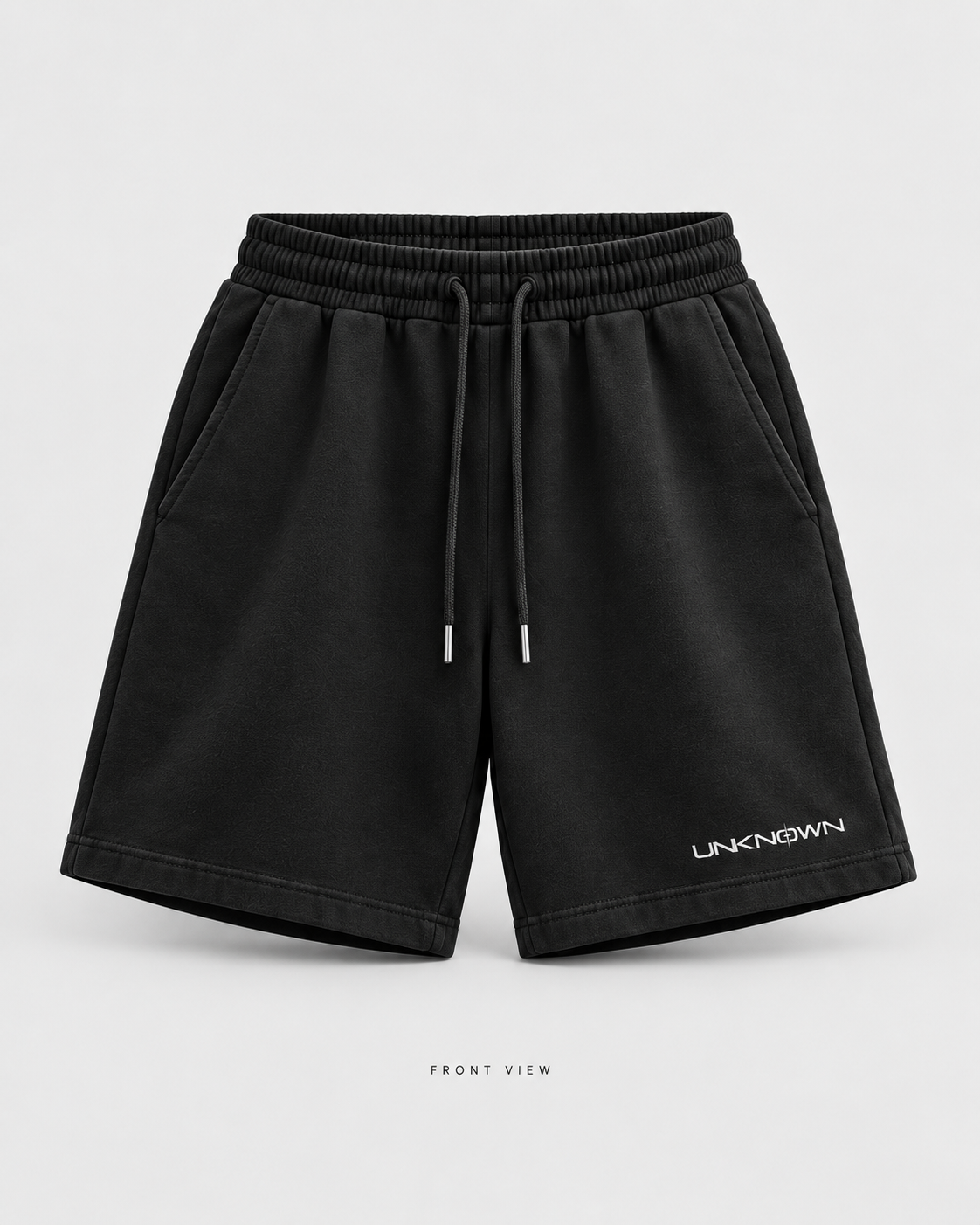 UNKNOWN — Contrast Shorts · White · Black