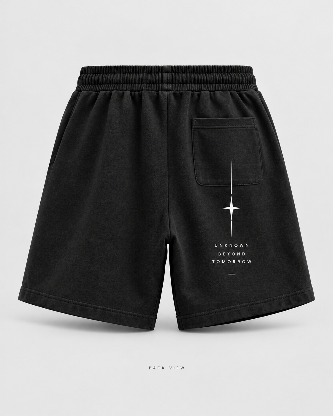 UNKNOWN — Contrast Shorts · White · Black